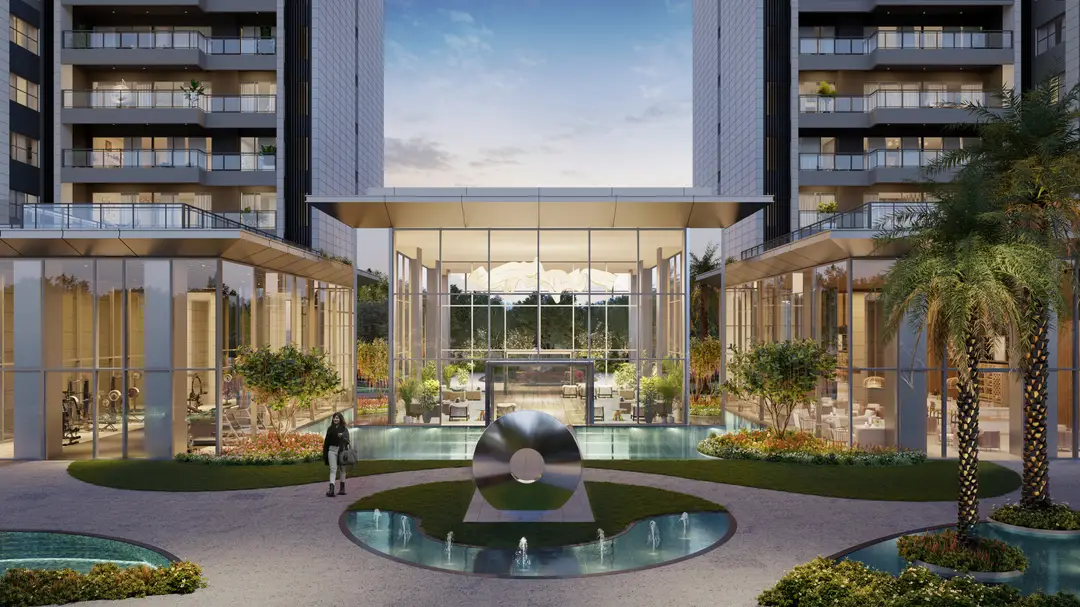 Godrej Miraya Lobby – Triple Height Grand Entrance