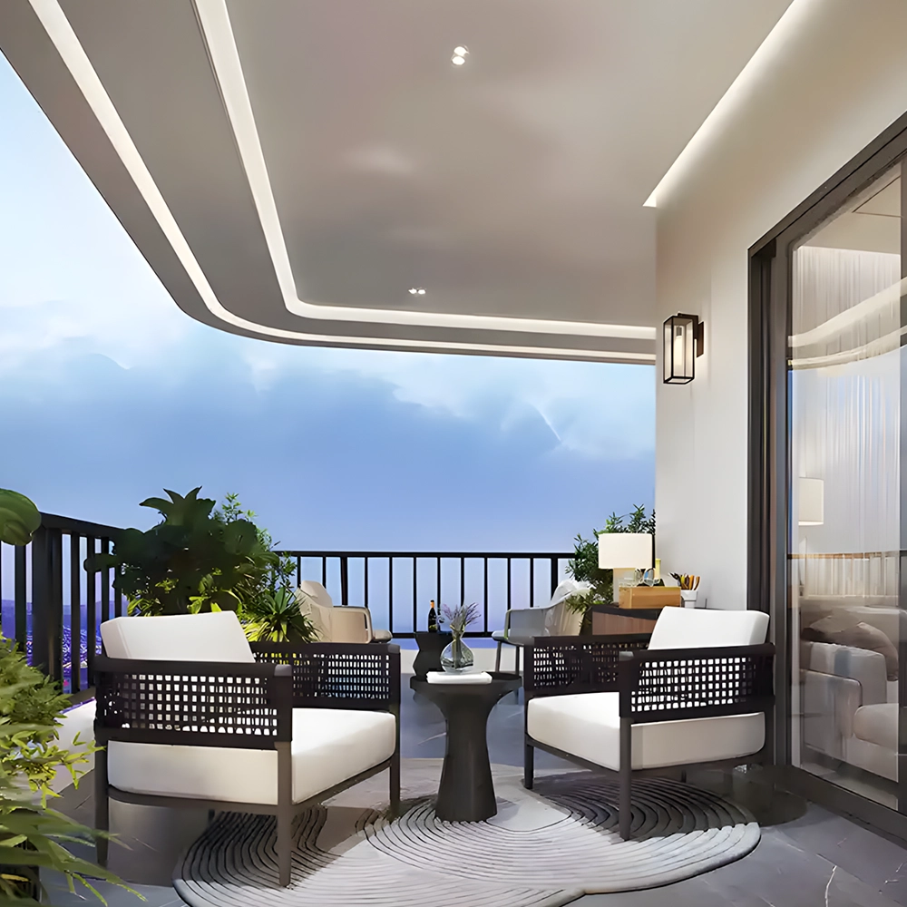 Sobha Crescent Modular Kitchen with Premium Appliances